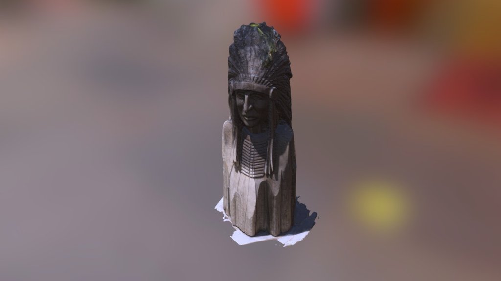 Wooden Native AmeriCan