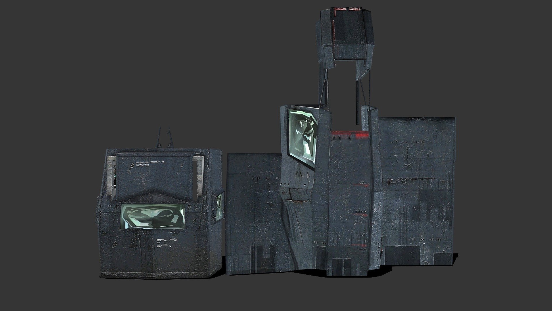 Combine Boothes — Half Life 2 (Enhanced)