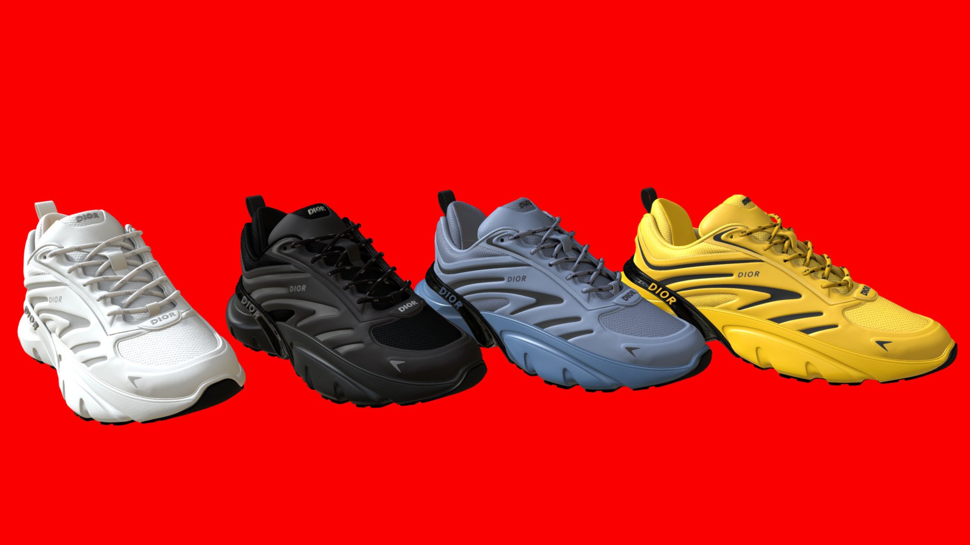 Sneaker B44 Blade_4 Models