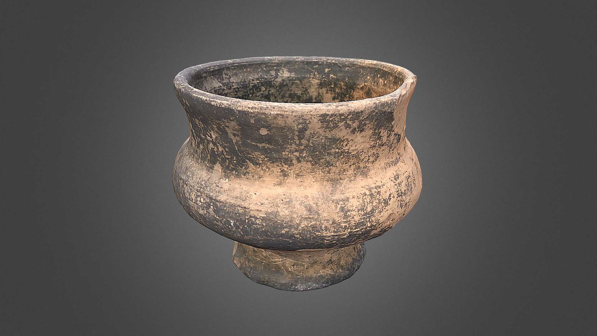 Pot of the 17-th century