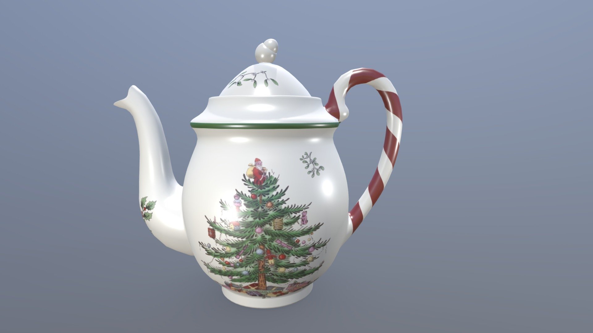 Spode - Christmas Teapot