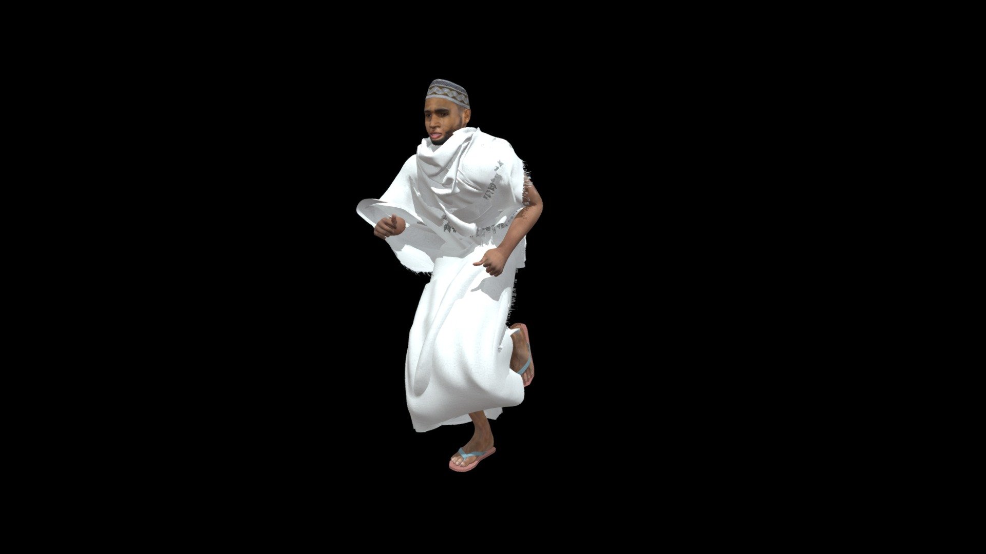 Hajj man animated
