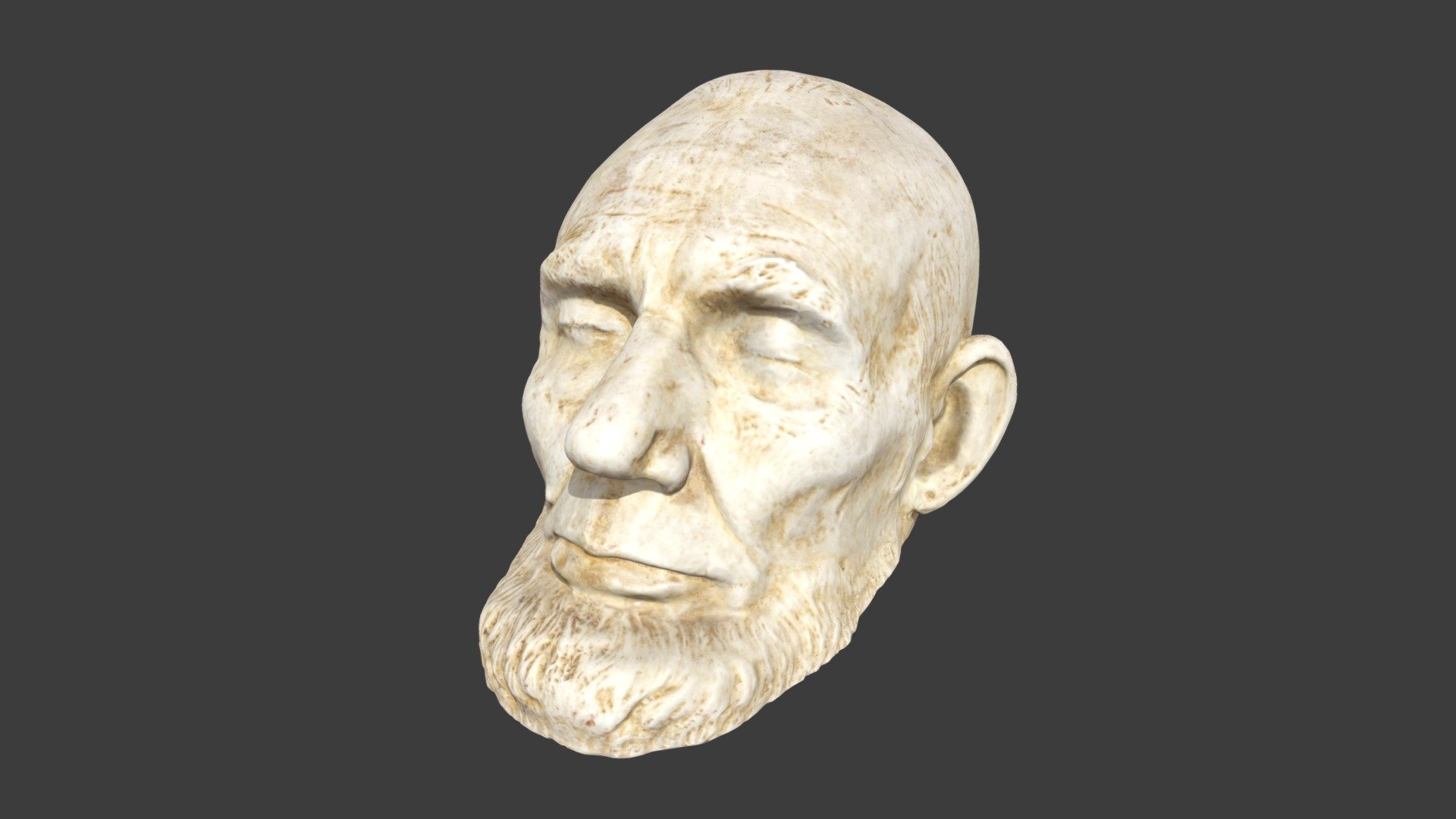 Abraham Lincoln Mills Life Mask