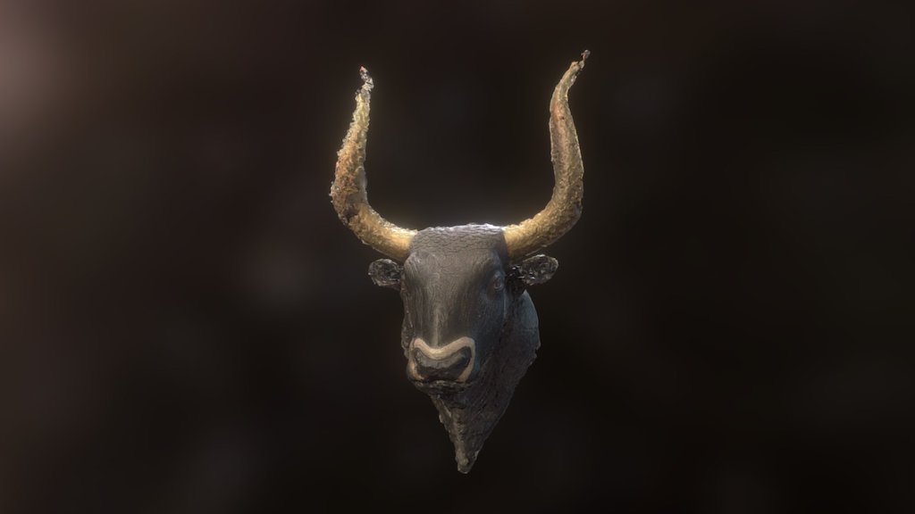 Minoan Bull's Head Rhyton Photogrammetry test
