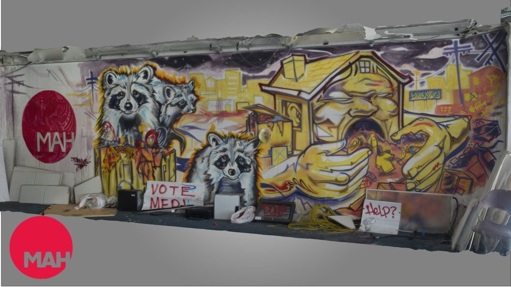 Abbott Square Pre-Demolition Art