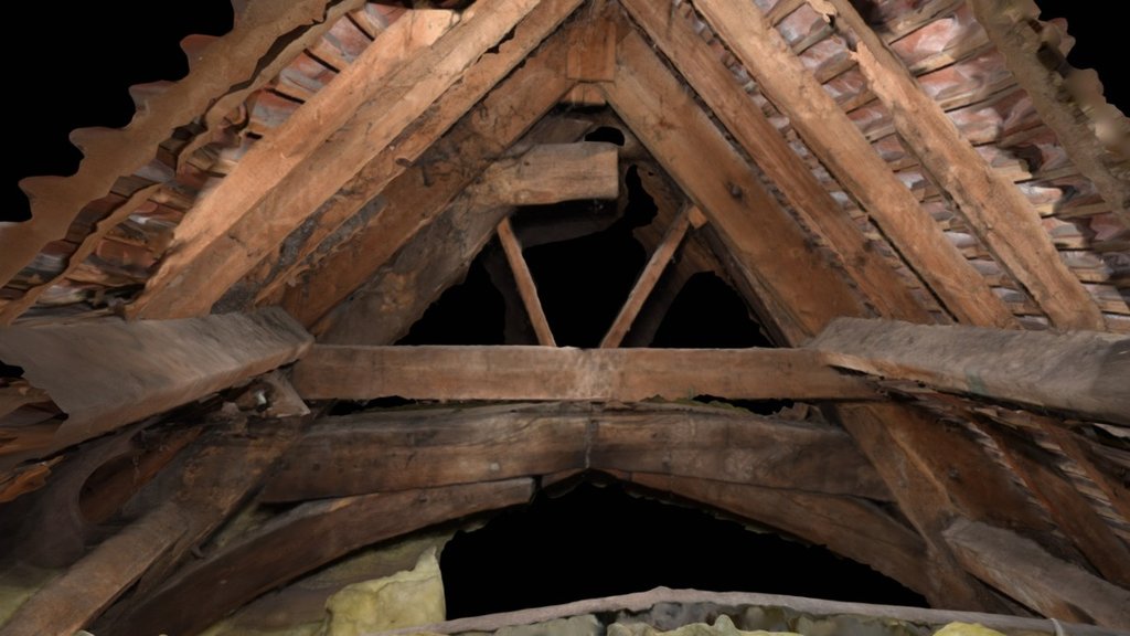 Dunster Old Priory Roof Beams