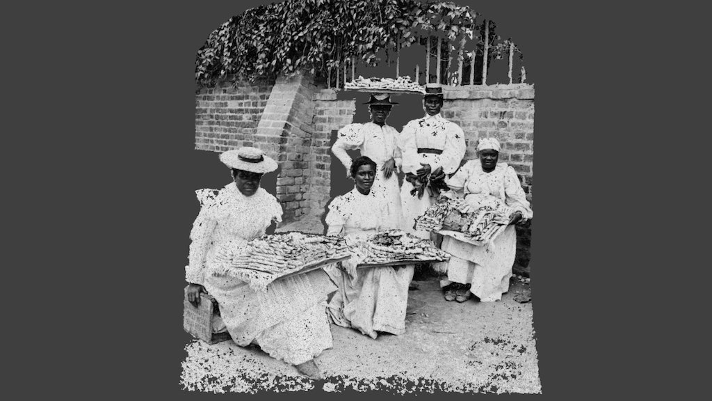 The sweet venders, Kingston, Jamaica, 1899