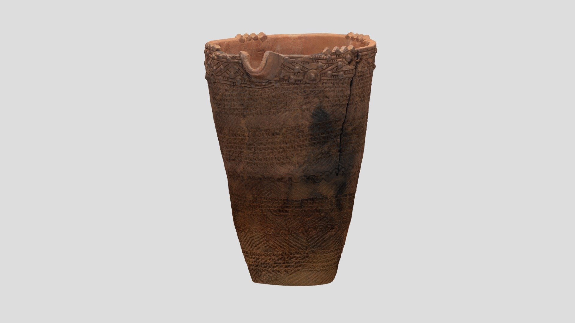 片口付深鉢形土器　lipped pot