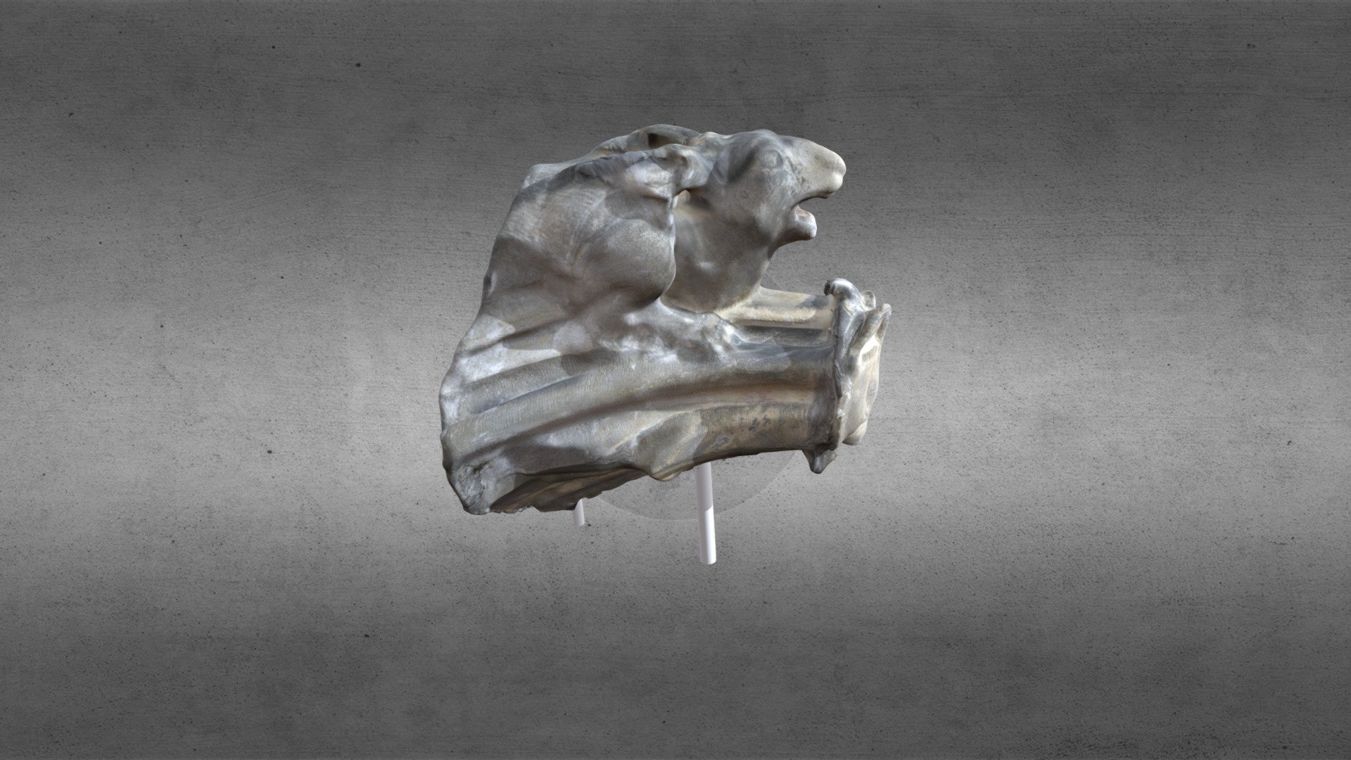 Stone Carving of a Rabbit