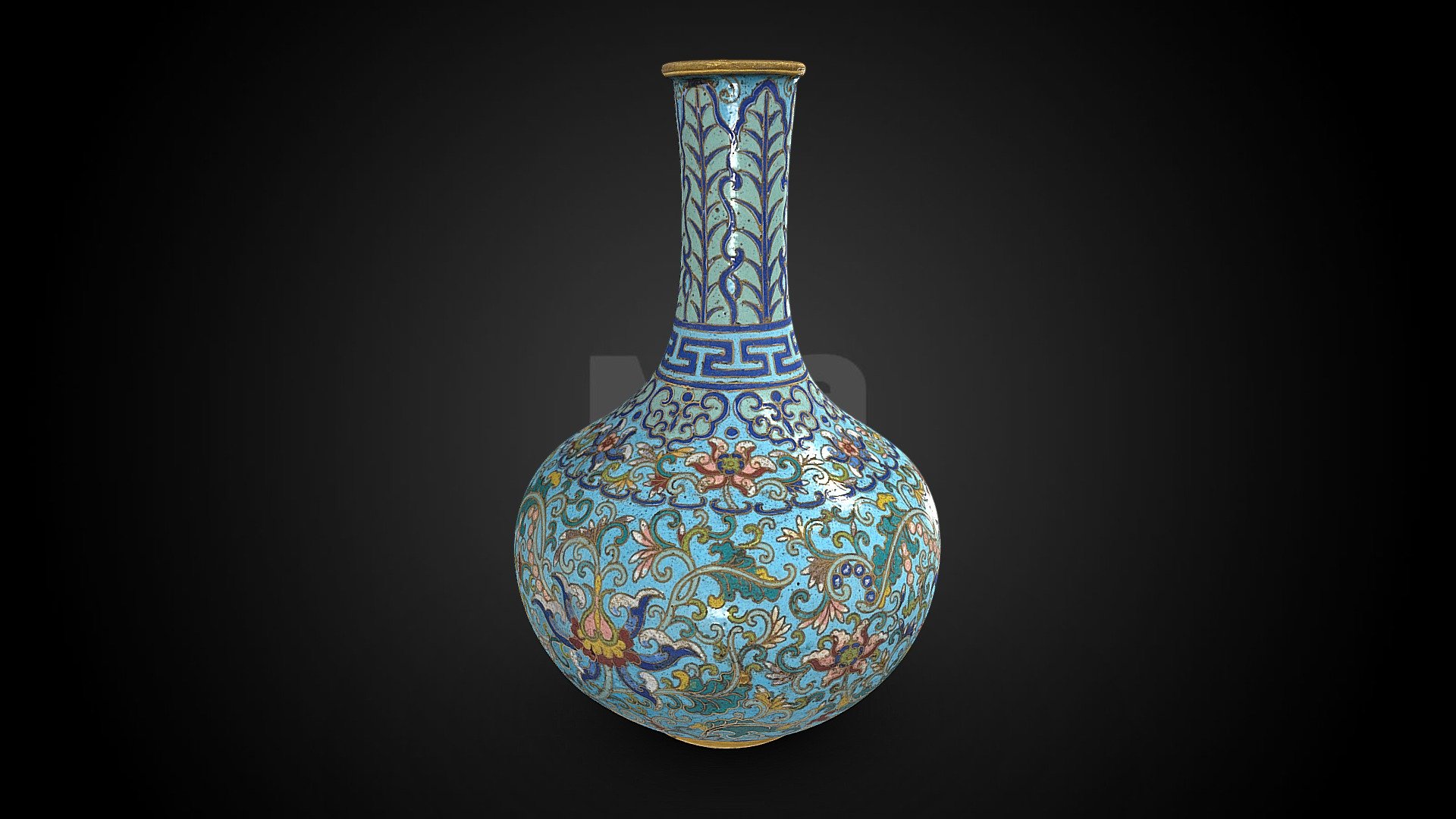 Cloisonné Vase, 18th C CE