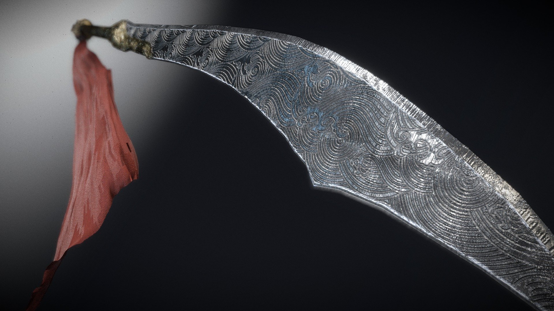 Great Wave Katana | FREE fantasy sword