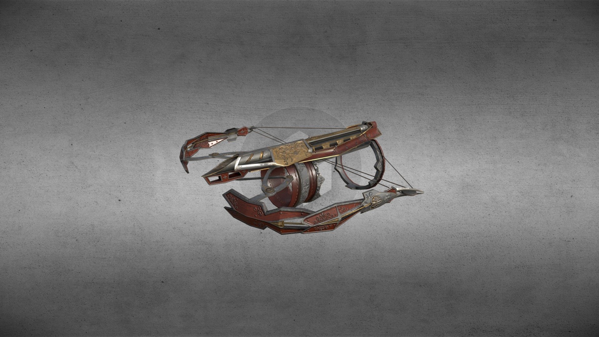 Medival folding crossbow "Biting Turtle"