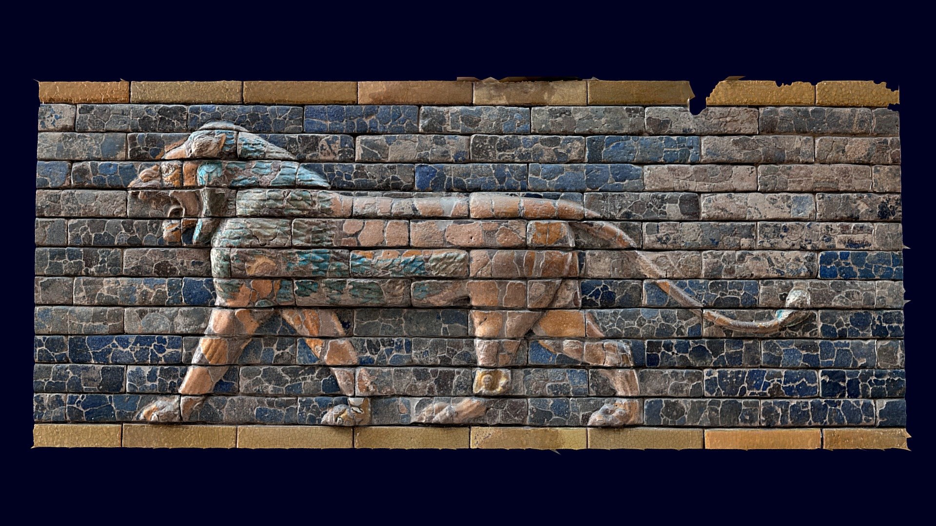 Striding Lion, Ishtar Gate