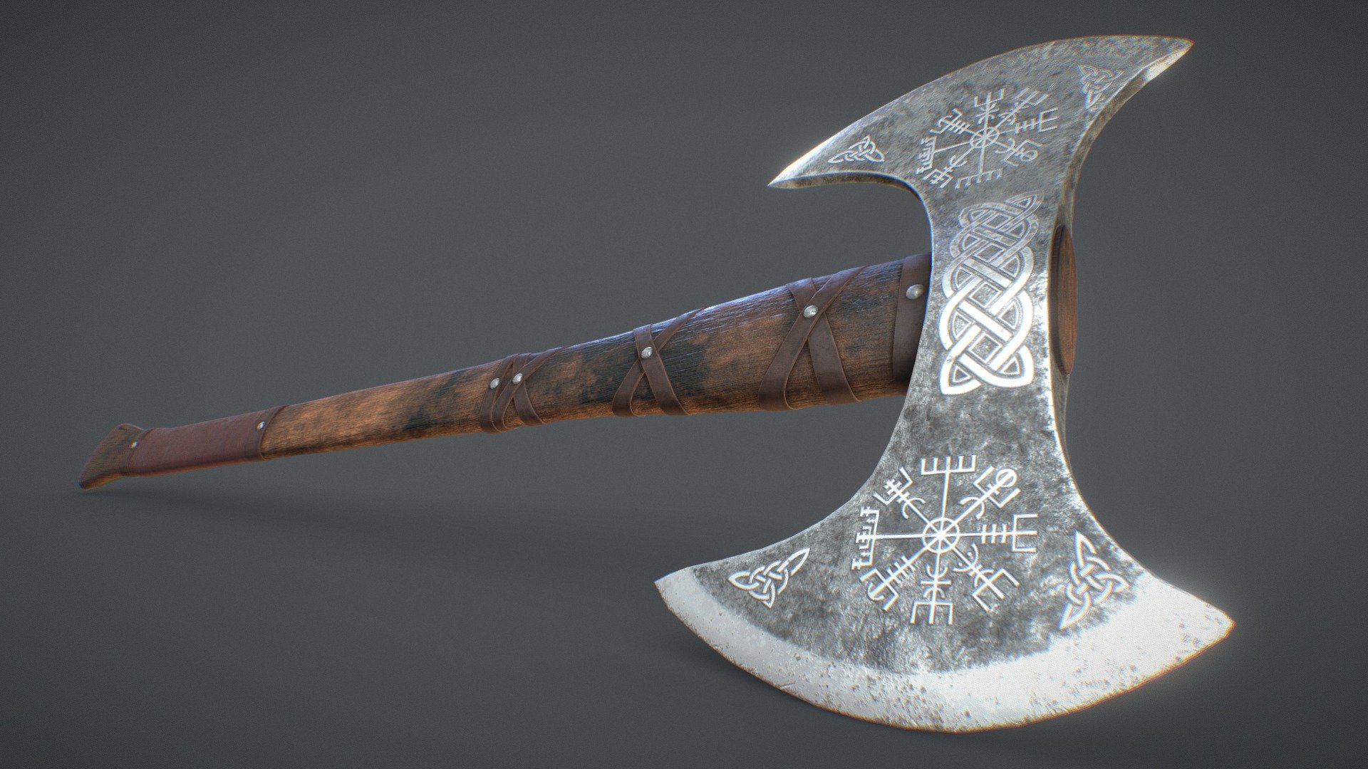 Nordic Axe Vegvisir