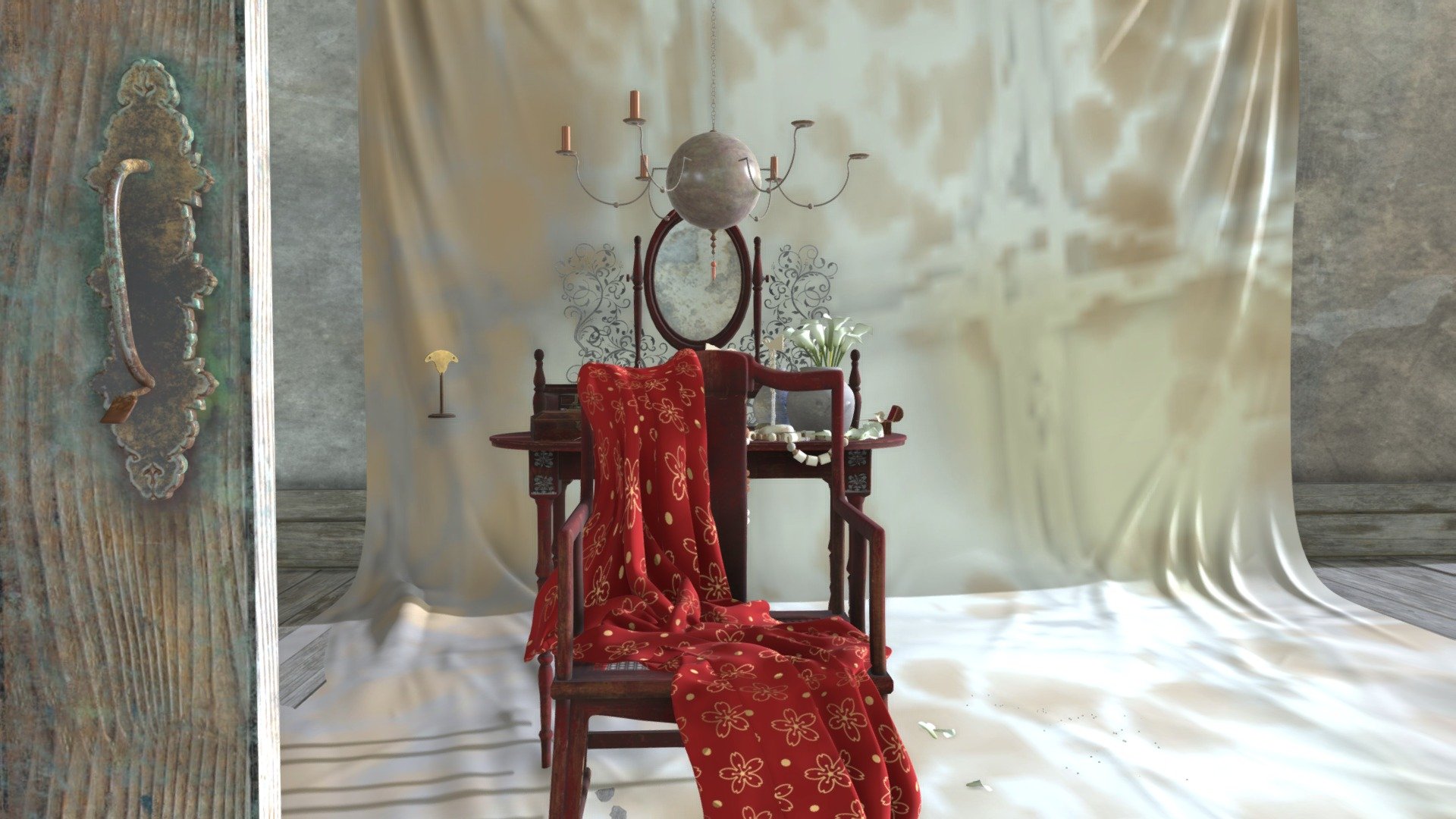 asian vignette
