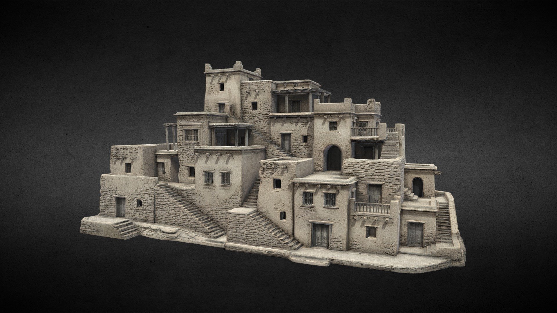 Stylized Kasbah Village – Tier I