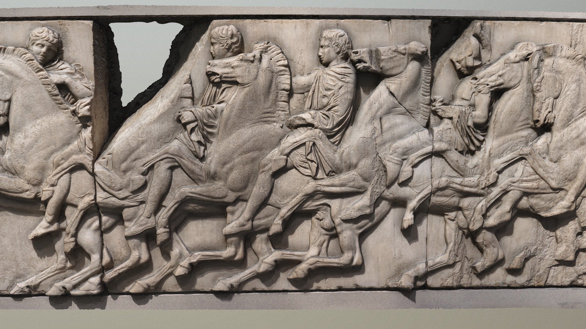 Cavalcade, Parthenon marbles
