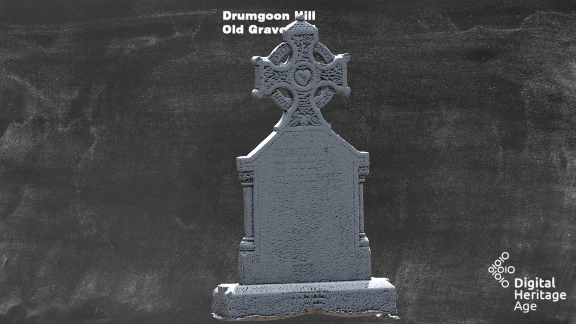 Drumgoon Hill - Old Graveyard Headstone 537