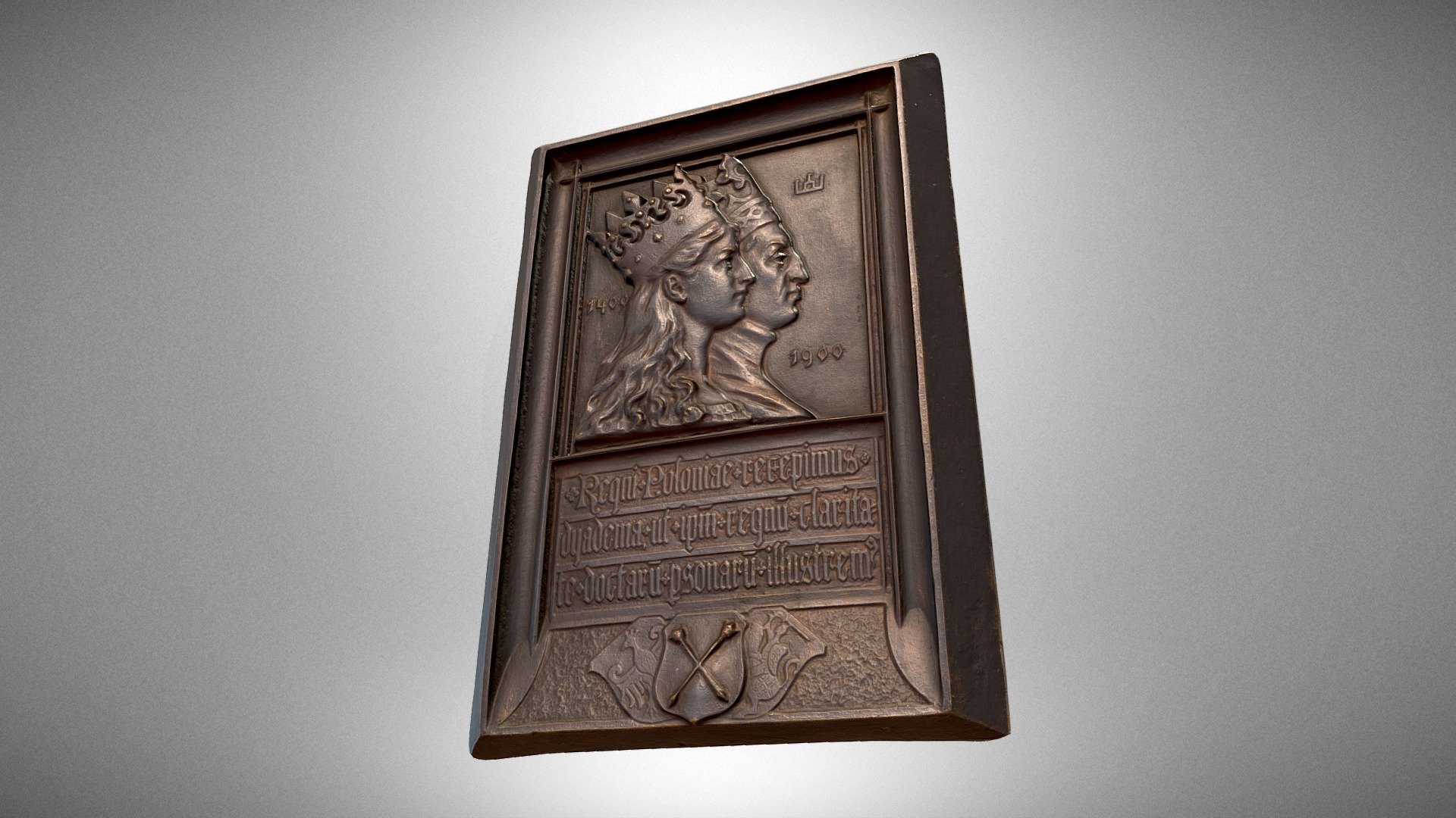 Plaque commemorating the 500th UJ anniversary