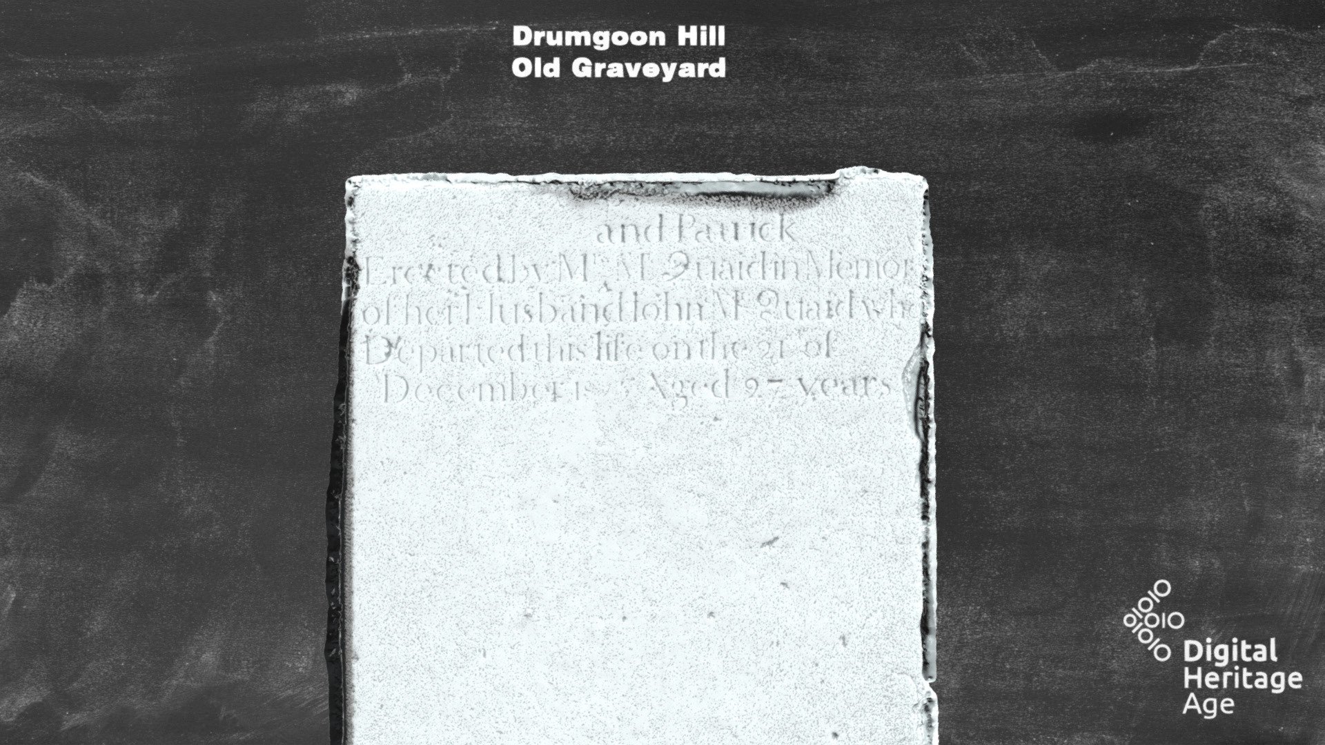 Drumgoon hill - Old Graveyard - Headstone 245