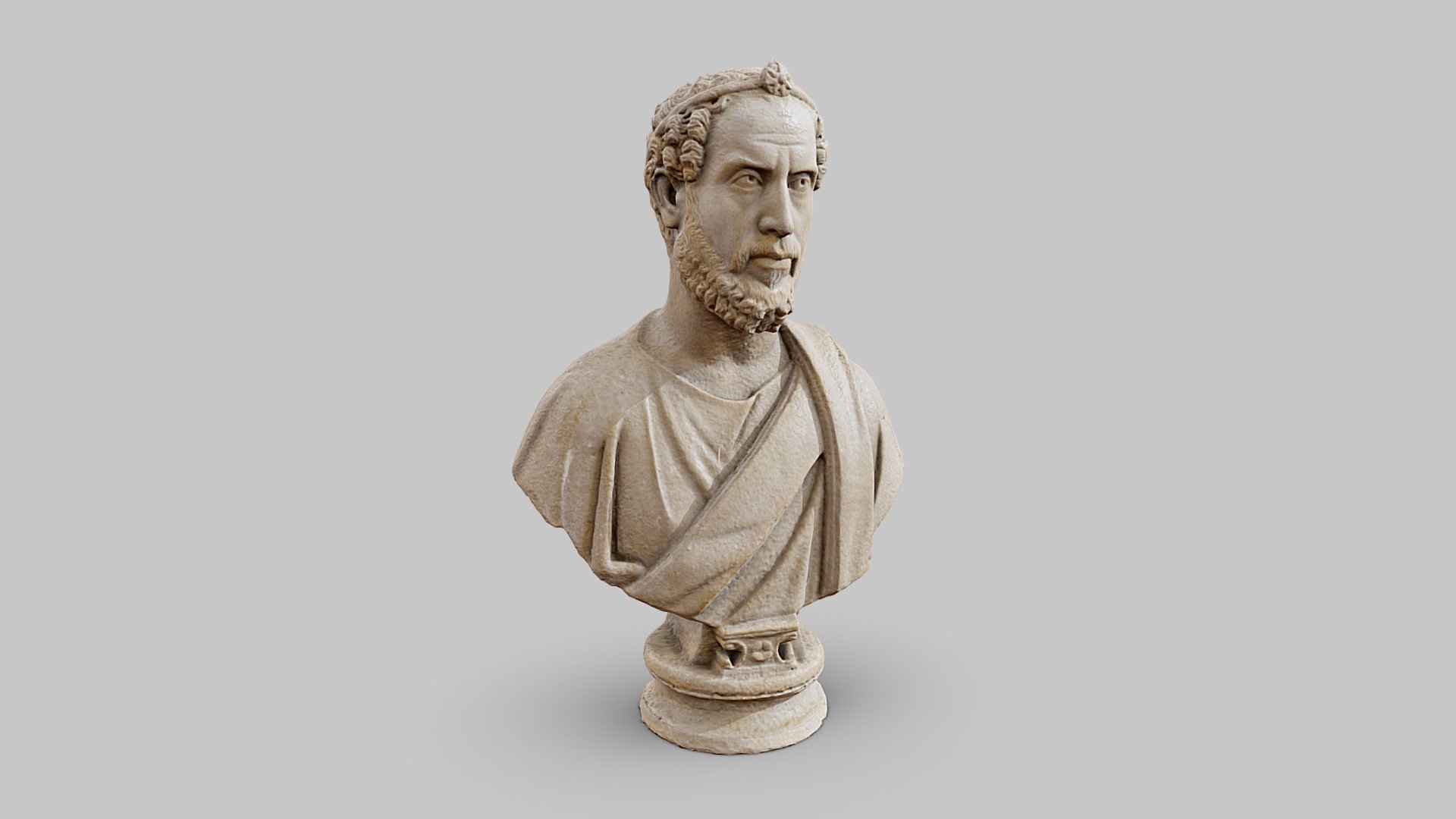 Portrait Bust of Man (Priest of Serapis?)