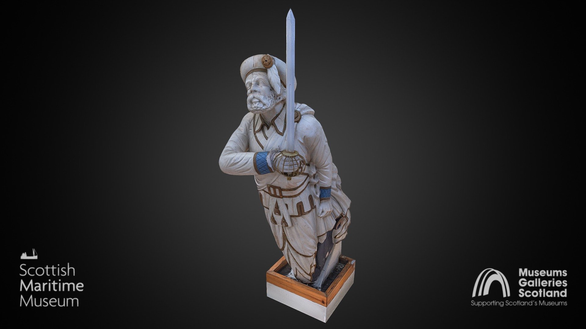 Figurehead of SS "Claymore"