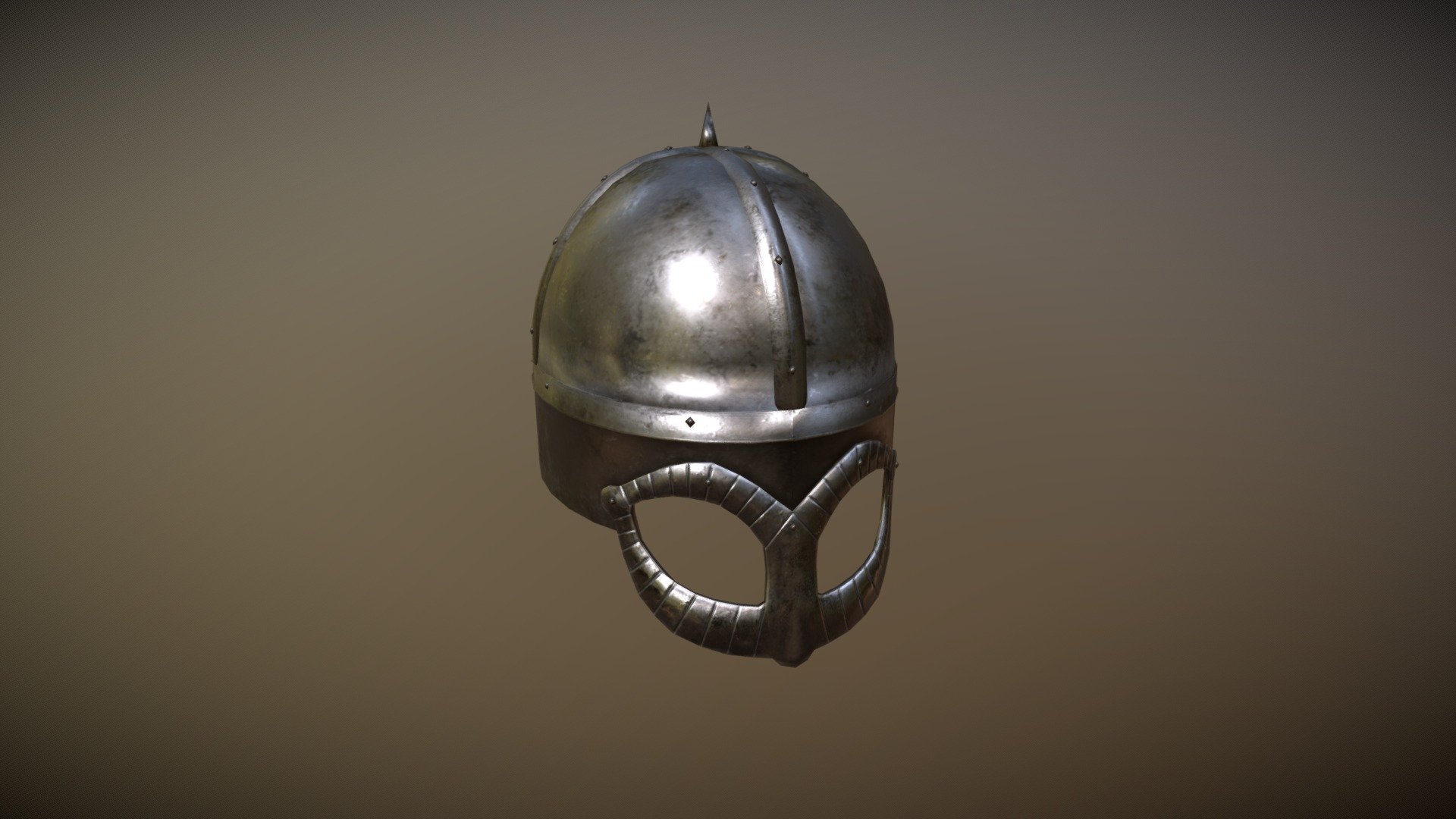 Norwegian Viking Helmet [Gjermundbu type)