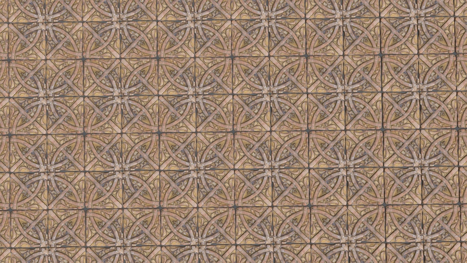 Floor (reconstruction) from the monastery church