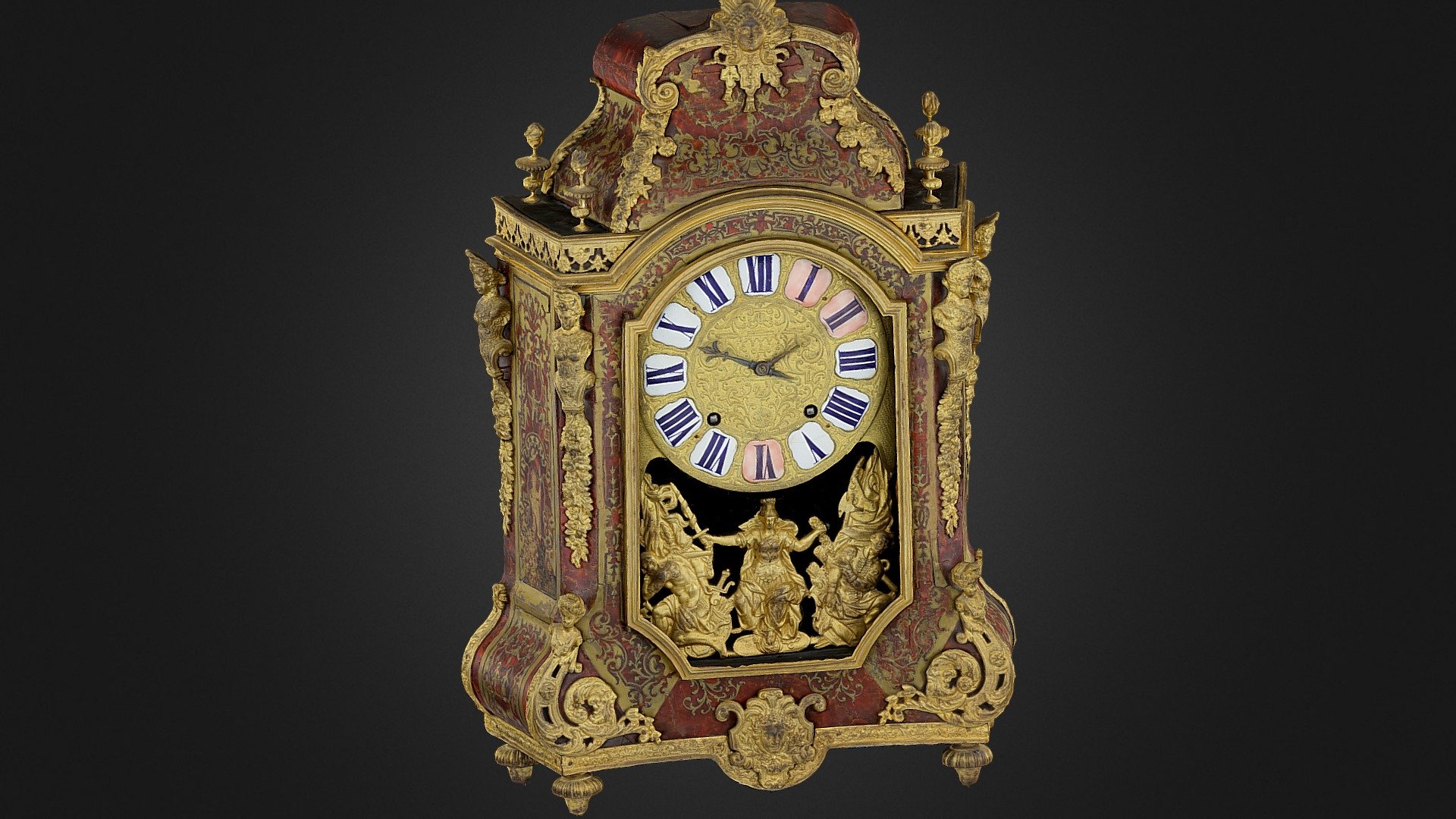 18th Century French Regence Ormolu Bracket Clock