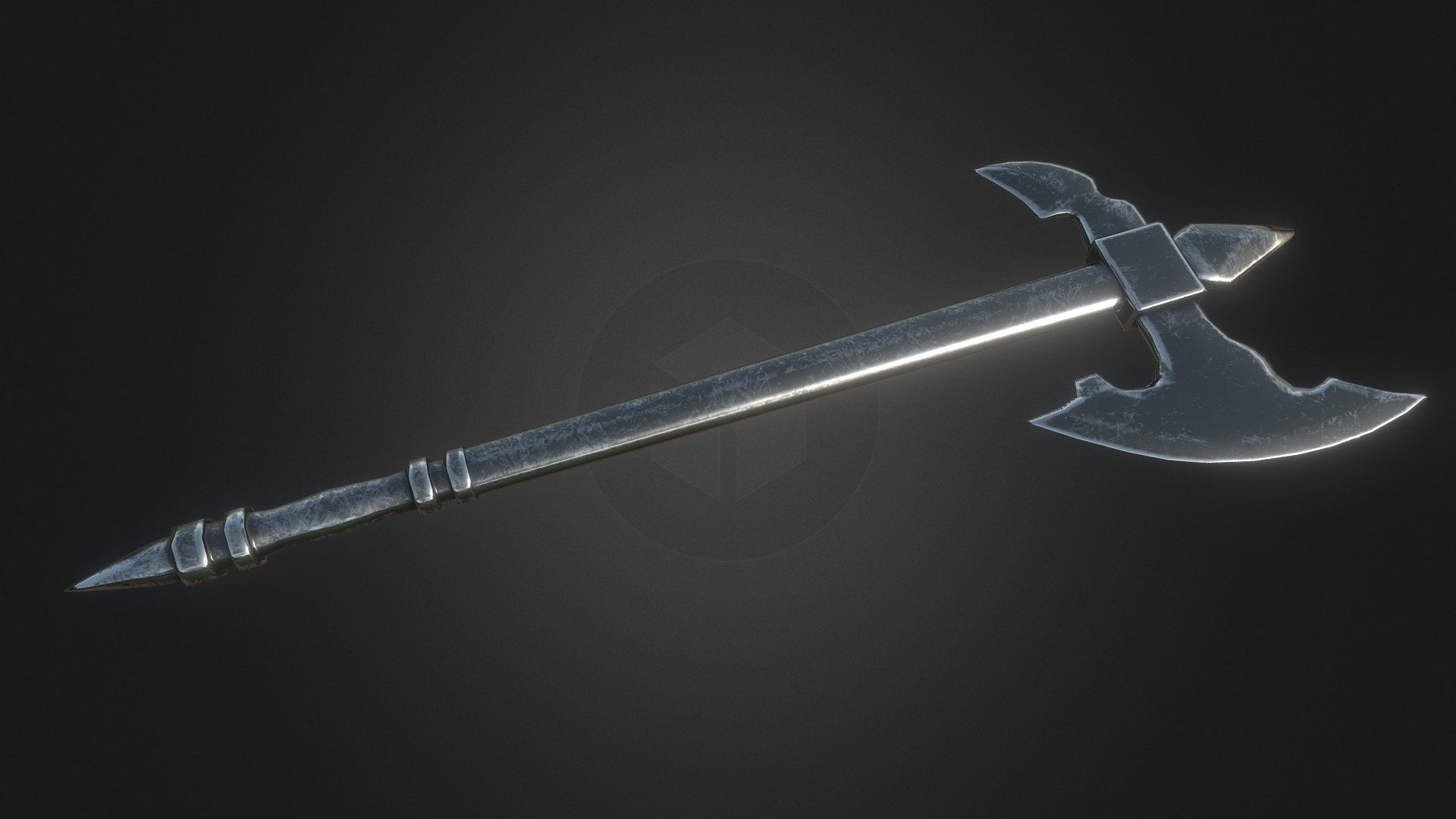 LOW POLY AXE GAME ASSET