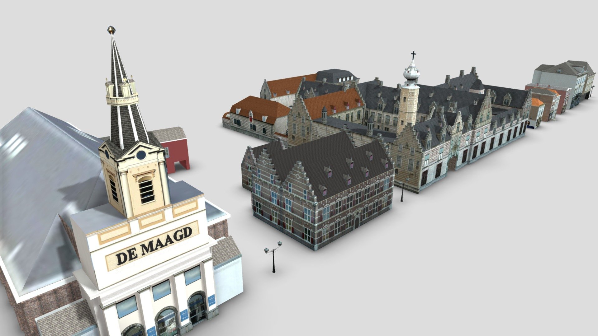 European Buildings Asset Pack 1