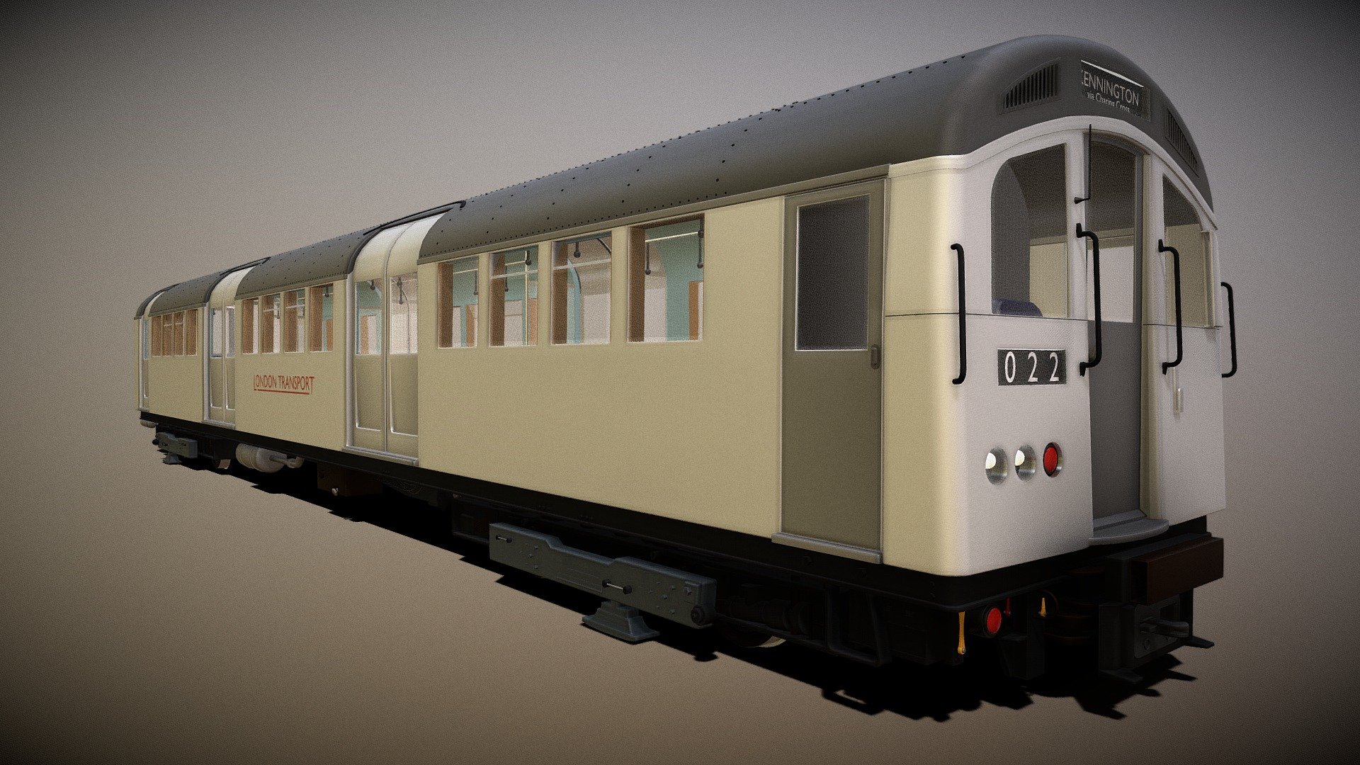 1959 Tube Driver Car - London Underground