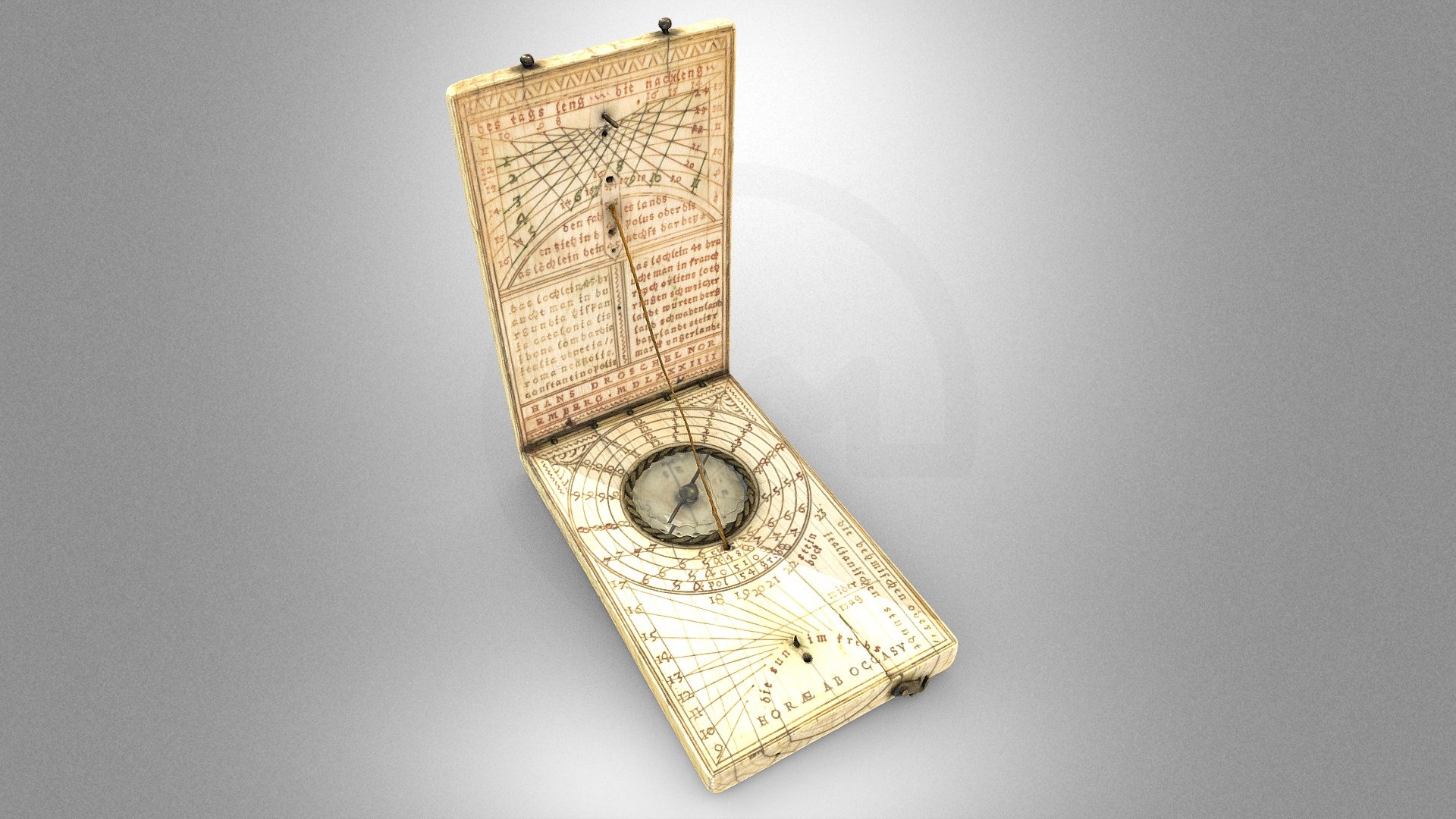 Sundial of the Nuremberg type