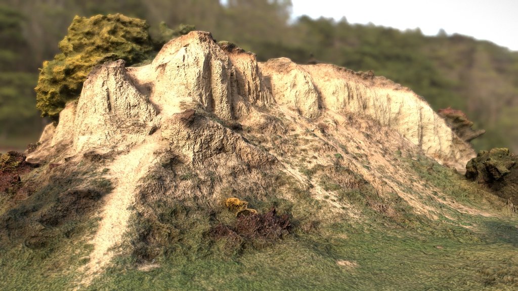 Torn slope