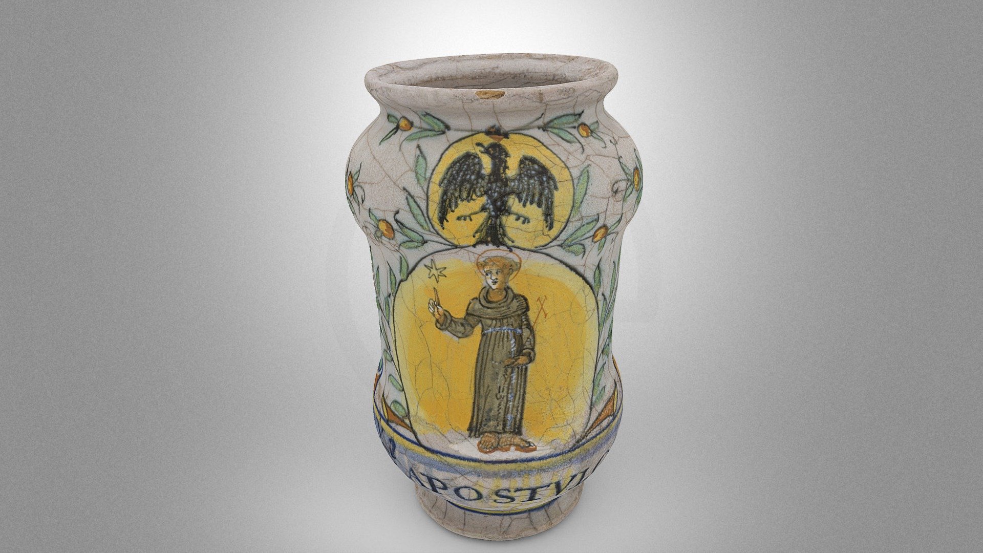 Albarello for the Apostles’ ointment