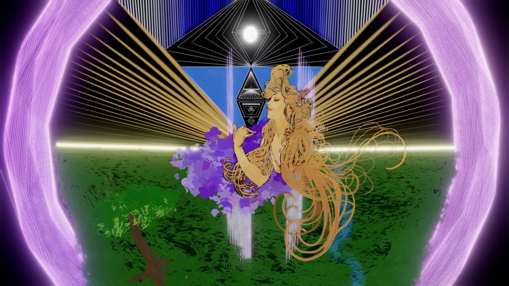 Art Nouveau Sigil - Tilt Brush