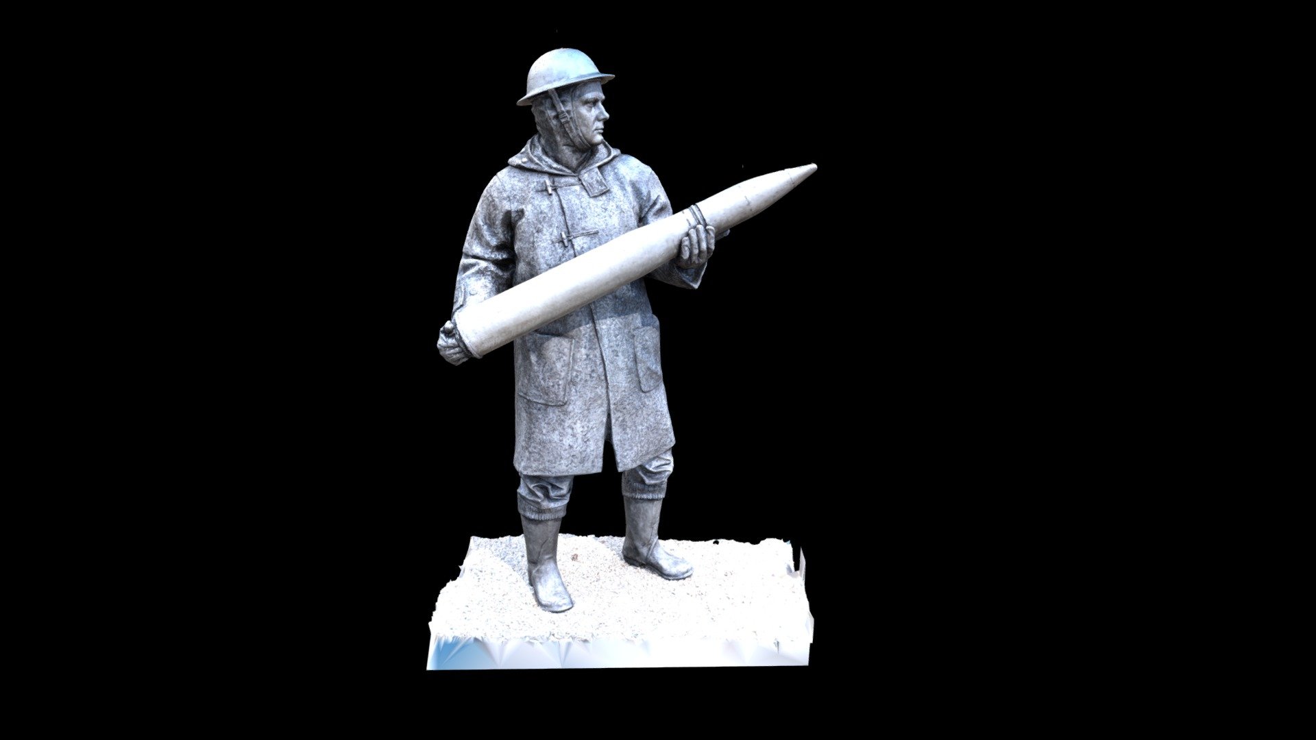 Korean Memorial Statue