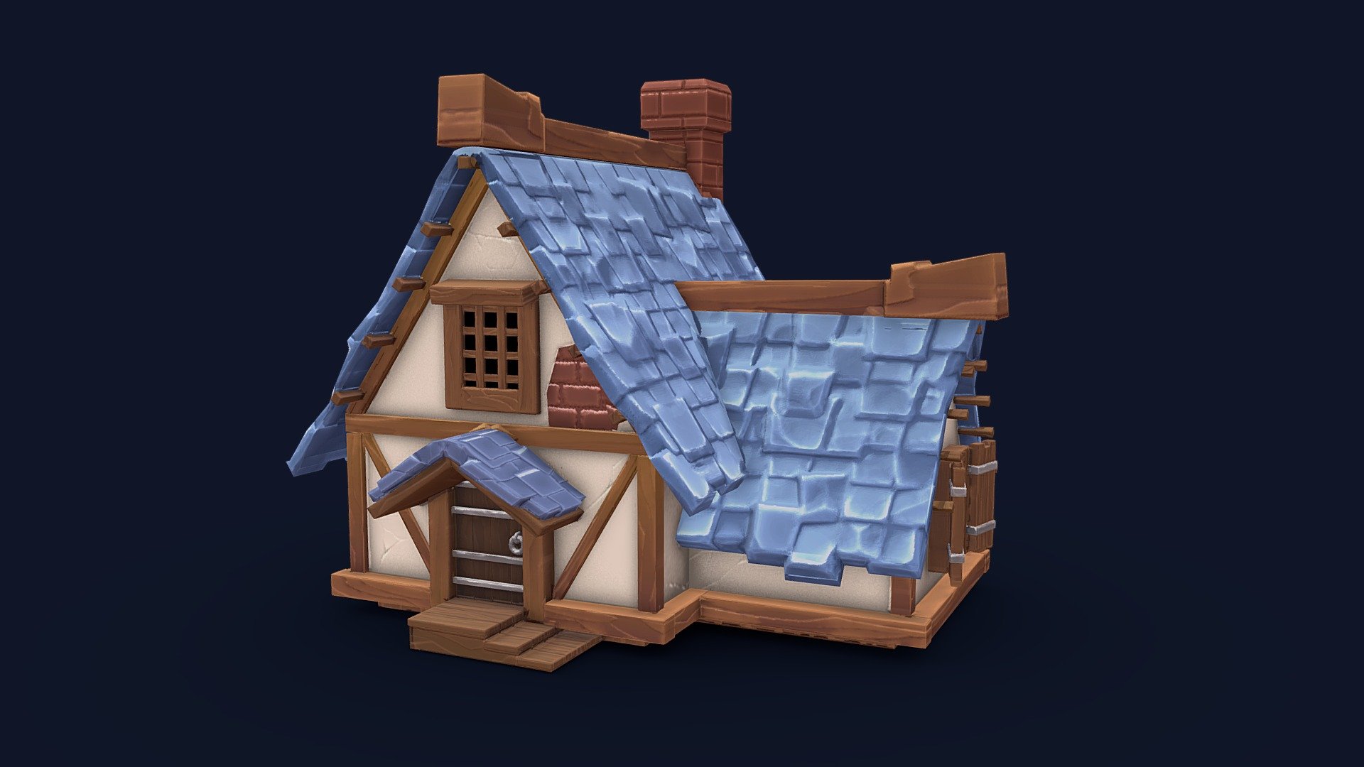 Stylized Medieval House | FREE