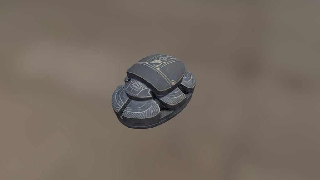Egyptian scarab beetle