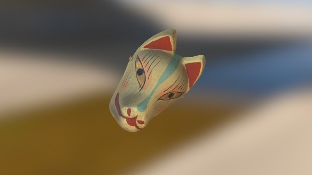 Kitsune Festival Mask