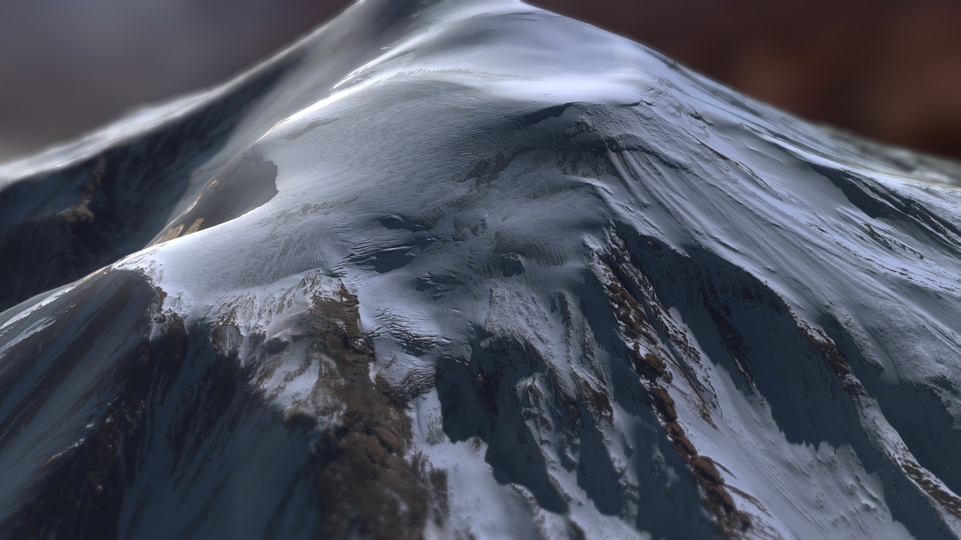 Mount Ararat, Turkey : Close-up 3D 360°