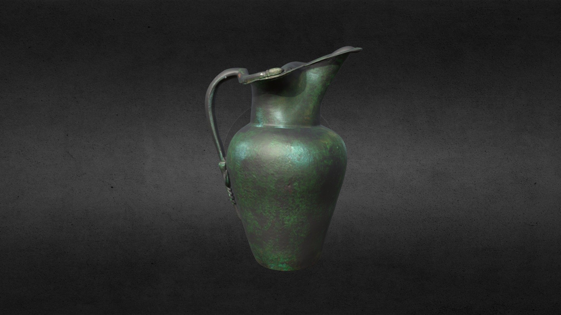 Etruscan jug or oinochoe