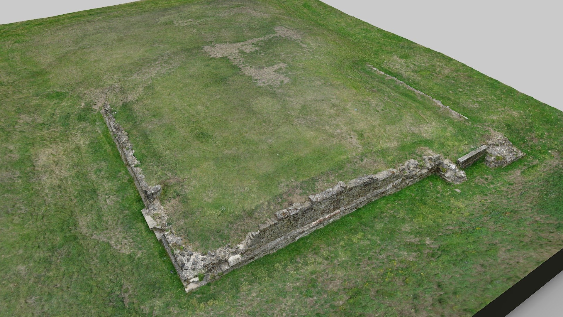 Moated Manor House Of King Edward III