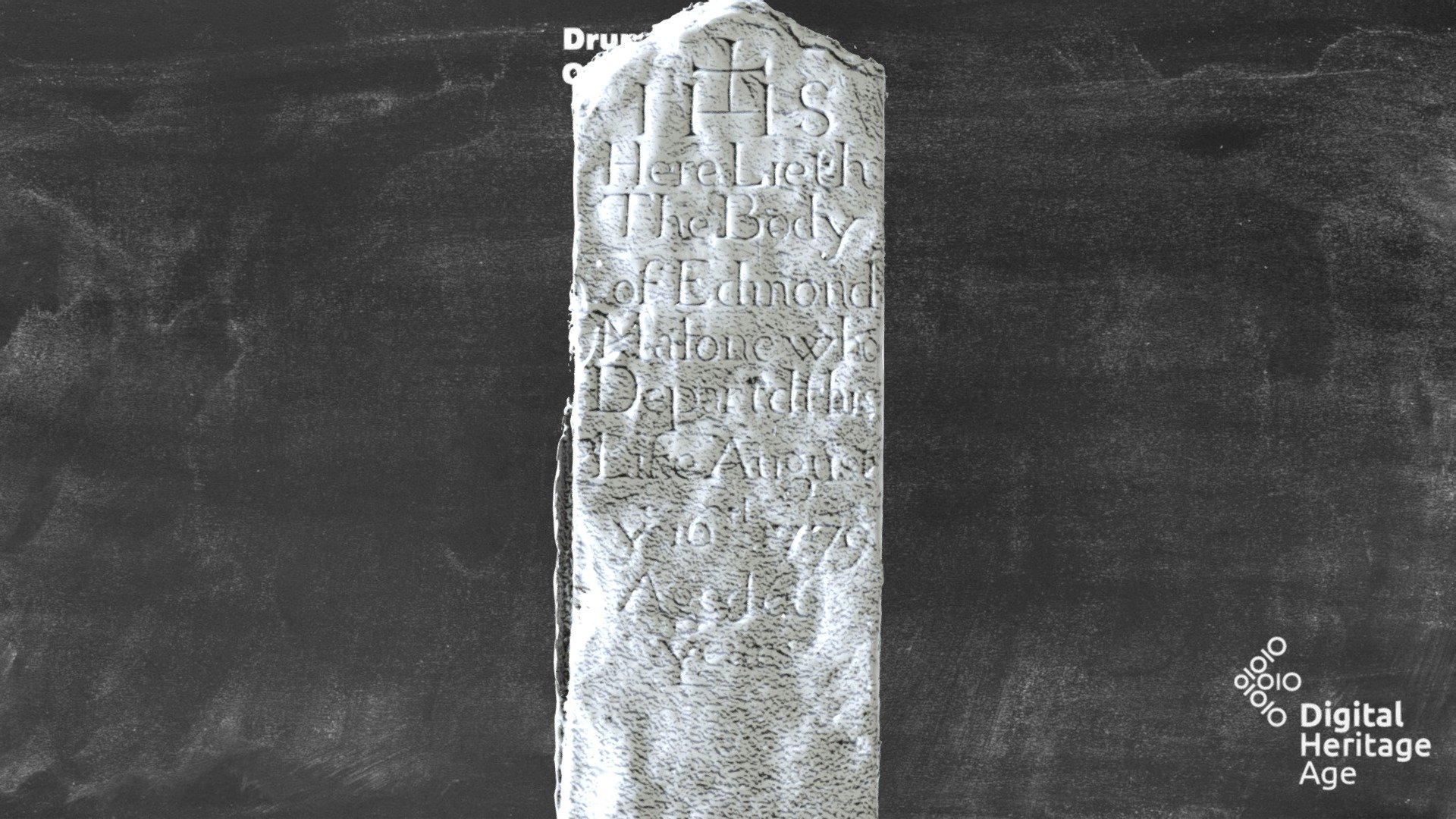 Drumgoon Hill - Old Graveyard Headstone 516