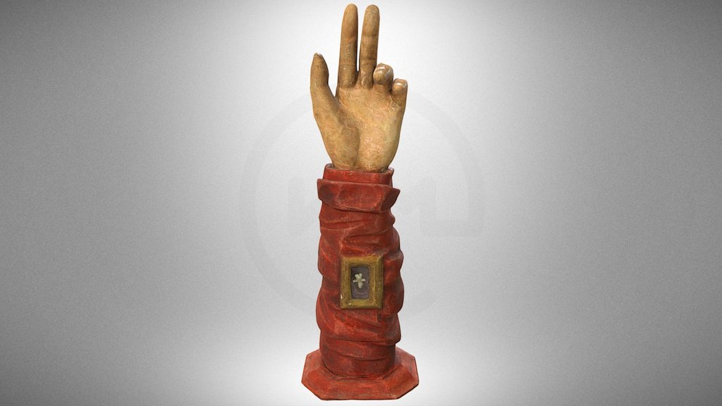 Reliquary with St. Stanislaus’s hand
