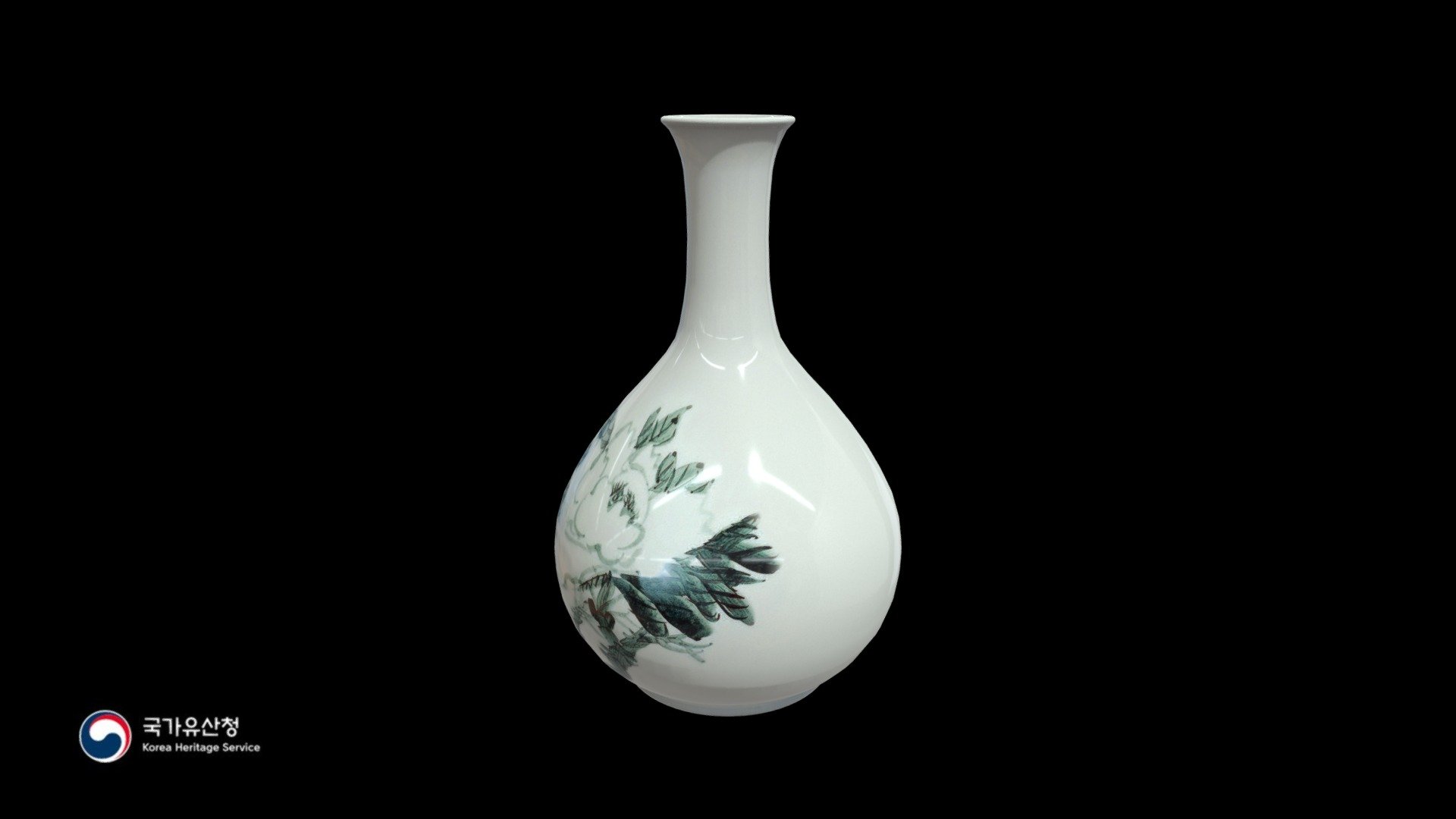 Unhyun_ White Porcelain Bottle