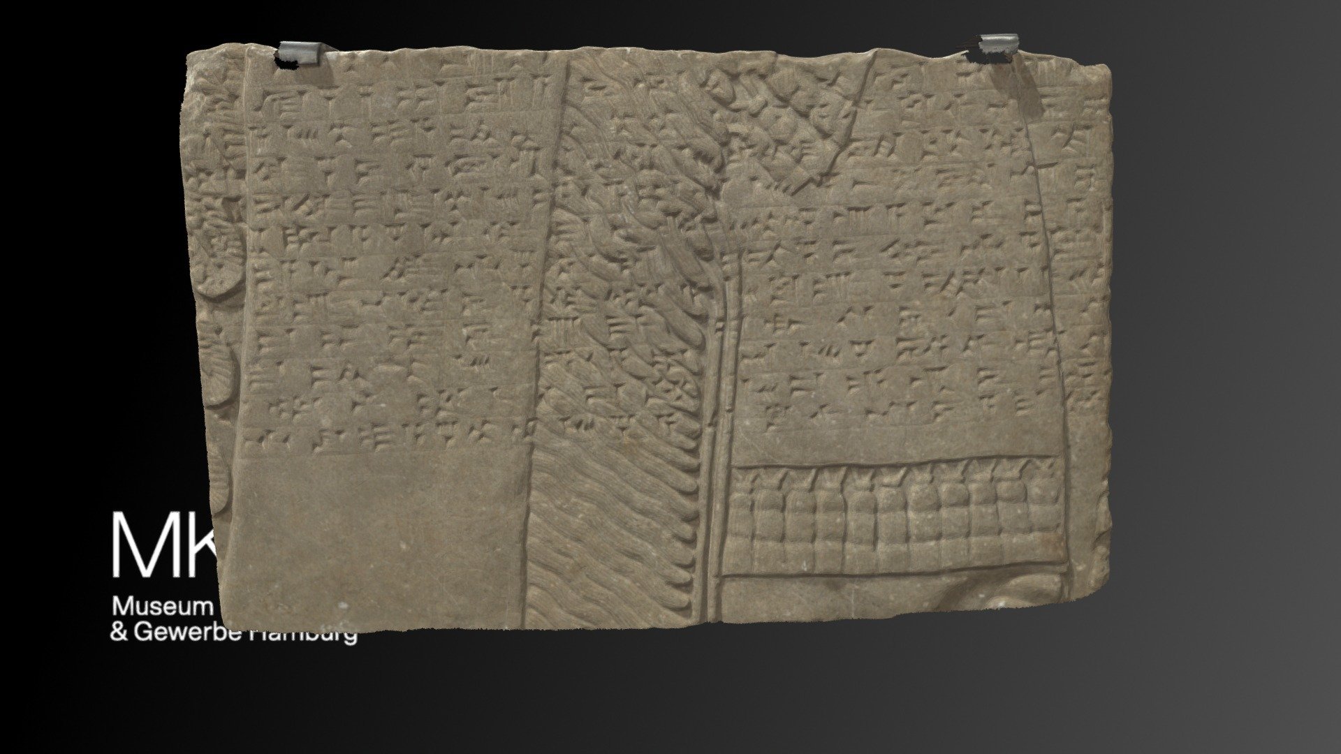 Wandrelief aus dem Palast von Assurnasirpal II.