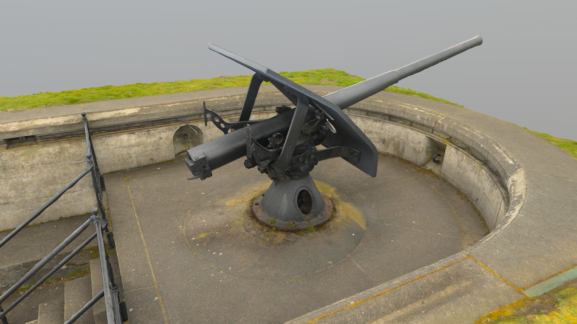 Fort Flager Battery Wansboro Coastal Gun