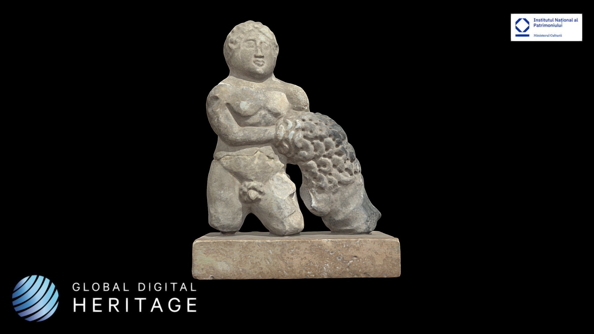 Marble statue