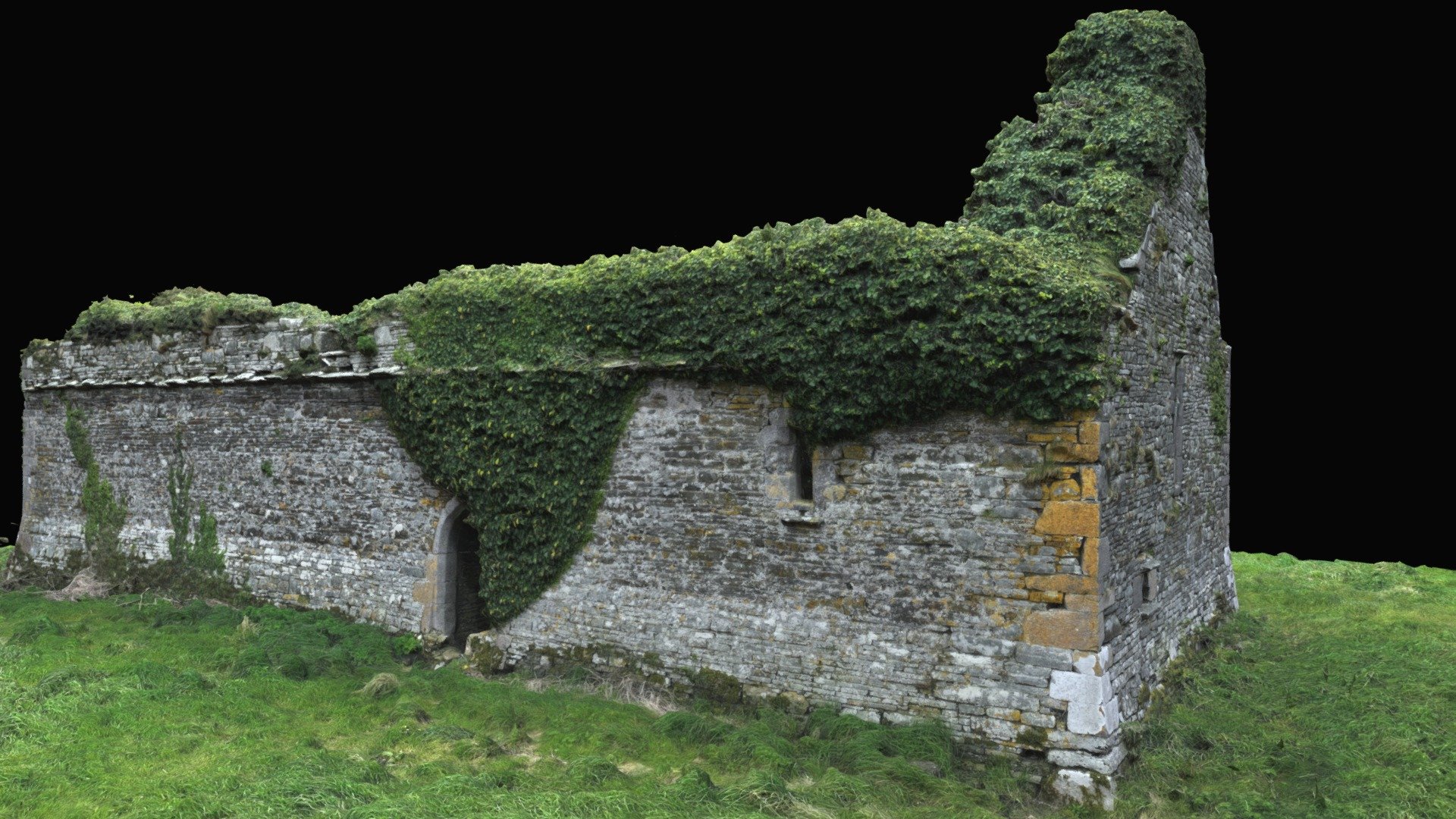 Carrigafoyle Church (KE002-043001-)